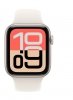 Apple Watch SE 3 GPS+Cellular koperta 40 mm z aluminium w kolorze księżycowej poświaty, pasek sportowy w kolorze księżycowej poświaty - rozmiar M/L